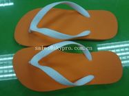 Blue Orange Green Pink Printing OEM Foam Slippers Uniex Plus Size EVA Flip Flops
