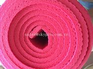 Customized 3mm Thick Pink EVA Foam Sheet with Embroidery , Laser Engraving