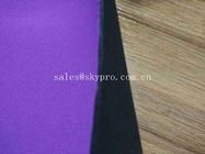 Customized Neoprene Fabric Roll Rubber Sheets with 3 Layers Laminated Neoprene Textured Rubber Material