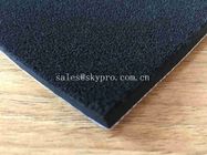 Adhesive Back Flame Retardant  Hook Loop with Lycra Nylon Coating Reach SGS ROHS Certified  Neoprene Fabric