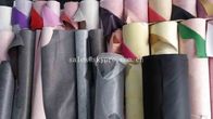 Solid Colors Non - woven Backing Synthetic Leather PU Leather with Colorful Printed Fabric