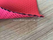 Customized Colorful Various Shape Neoprene Fabric 5mm OK Lycra Fabric Rubber Sheet with Mesh Fabric