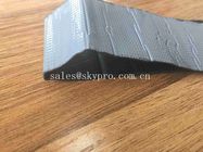 Sealing Tapes Molded Rubber Products / Self - adhesive Butyl Rubber Sheet for Shock Absorption