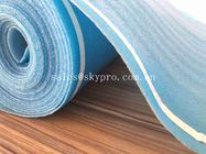 Commercial Blue Silver Soundproof Underlay For Laminate Flooring , Excellent Moisture Protection