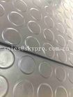 Coin Pattern Round Button Rubber Mats Circular Studded 2mm - 8mm Thickness