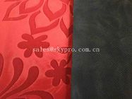 Popular Eco - Friendly Natural Neoprene Rubber Sheet / Rubber Yoga Mat Microfiber Velvet , Custom Printed