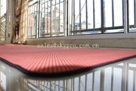 Eco - Friendly Yoga Mat Neoprene Rubber Sheet / Fancy Non Slip Yoga Mat