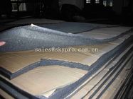 Flexible Insulation Rubber Foam Sheet With Adhesive Sticker , High Density