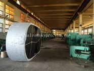 Rubber Ribbed Nylon Conveyor Belt High Strength For Stone , Flame Resistant