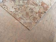 Colorful Thin Soft Natural Cork Rubber Sheet Roll Synthetic Leather Fabric
