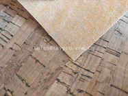 Upholstery Eco - Friendly Leather Cork Rubber Sheets Decorative Cork Boards