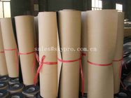 Professional Glossy Adhesive Backed Foam Sponge Rubber Sheet Roll For Pipe Insulation