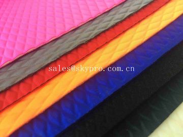 Double Sided Laminated Neoprene Fabric Roll Colorful Various Shape SCR Neoprene Rubber