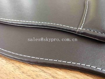 OEM Customized Printing Office PU Leather Mouse Mat Fashion Computer Mouse Pad