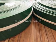 Food Grade PVC Cleat 4mm Flat Rubber Conveyor Belting Durable Straight Grain