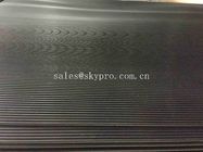 Eco - Friendly Rubber Mats Safety Fine Stripe Cow Mattress High Friction