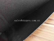 3 Layer Heat Mouldable Non Elastic Breathable Black EVA Foam Sheet Roller With double T Tabric Laminated