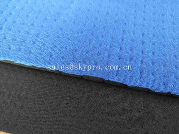 Fade Resistant Colorful Breathable Thick Neoprene Fabric With Double-Sided Polyester