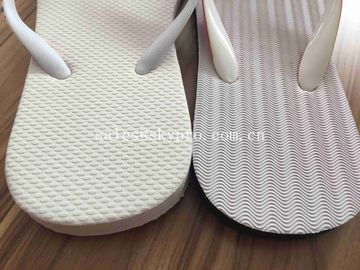 Lightweight Molded Rubber Products Rubber Spa Slippers Heat Transfer Printing