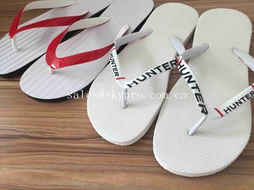 Lightweight Molded Rubber Products Rubber Spa Slippers Heat Transfer Printing