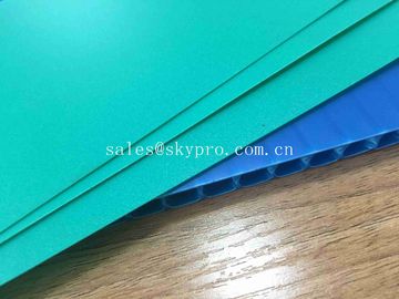 Waterproof Flute Plastic PP Hollow Sheets Printed Sign Polypropylene Protection