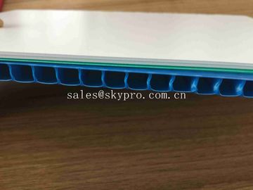 Polypropylene Plastic Core Flute Sheet PP Plastic Honeycomb Board With Logo Printing