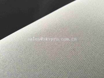 SBR Grey Soft Lycra Neoprene Fabric Roll Good Touch Thin Neoprene Rubber Rolls