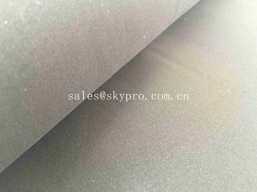 Elastic SBR 3mm Thick Neoprene Fabric Single / Both Sided Polyester T Cloth Fabric