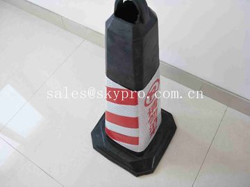 No Parking Traffic Cones PE Warning Cones Reflective Flexible Safety Barriers