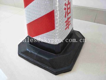 No Parking Traffic Cones PE Warning Cones Reflective Flexible Safety Barriers