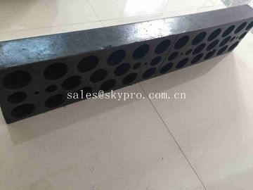 1000 * 190 * 90mm Molded Rubber Products Yellow Rubber Collision Proofbar