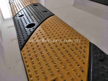 Driveways / Parking Lots Safety Road Speed Bumps Reflective Recycled Rubber