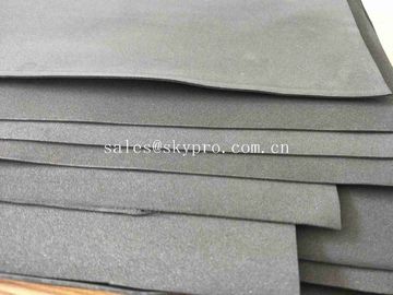Shockproof Closed Cell Black EVA Foam Sheets 1.5mm Non - Toxic Glossy Surface
