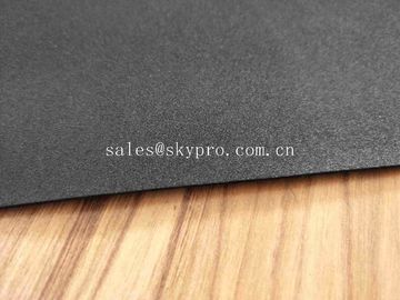Shockproof Closed Cell Black EVA Foam Sheets 1.5mm Non - Toxic Glossy Surface