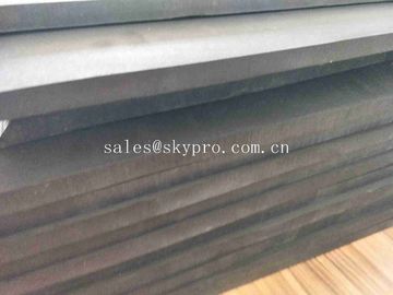 80 Degree Large EVA Foam Sheets Black Non Toxic Closed Cell 10mm Thickness