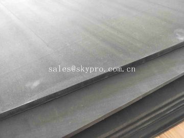 80 Degree Large EVA Foam Sheets Black Non Toxic Closed Cell 10mm Thickness