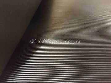 Commercial Industrial Heavy Duty Fine Ribbed Rubber Flooring Mat Comfortable