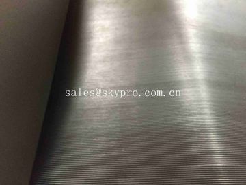 Commercial Industrial Heavy Duty Fine Ribbed Rubber Flooring Mat Comfortable