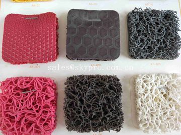 PVC Coil Outdoor Non - Slip Rubber Mats Double Colorful PVC Mat For Swimming Pool