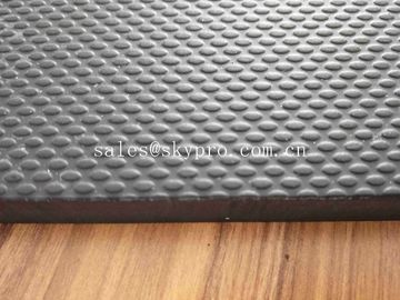 Non - Toxic Odourless Black Groove Grip Top Textured EVA Foam Shoe Sole Sheet