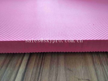 Embossed Texture OEM / ODM Closed Cell EVA Sole Sheet Customized Flame Retardant