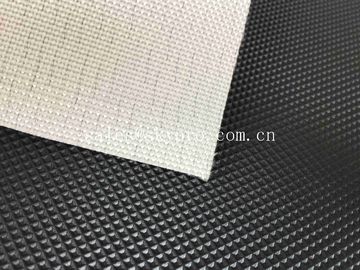 1.6mm Black Diamond Textured Light PVC Conveyor Belting Strong Load Capacity