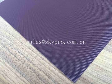 Anti - Static 1.5mm PVC Conveyor Belt Red Diamond Patterned 0.8mm - 50mm Thickness