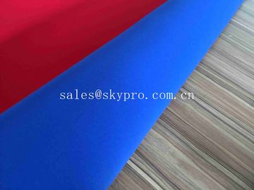 4 Side Elastic High Temperature Resistance SBR Neoprene Fabric Colorful Rubber Sheets