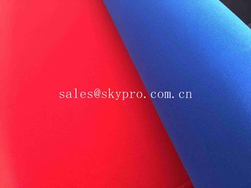 4 Side Elastic High Temperature Resistance SBR Neoprene Fabric Colorful Rubber Sheets