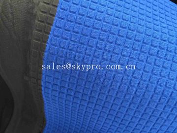 Heat Resistant SBR Neoprene Rubber Sheet Coated Stretch Polyester Nylon Fabric