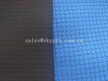 Heat Resistant SBR Neoprene Rubber Sheet Coated Stretch Polyester Nylon Fabric