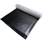 Anti slip flooring checker rubber sheet checker plate five bar anti slip rubber roll / mat / sheet