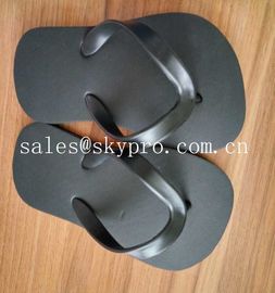 Soft Fashionable Beach Flip Flop Comfortable Natural Rubber Summer Sandals / Slippers