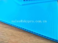 Ultraviolet - Proof Clear Plastic Hollow Board Corrugated Environmentally Friendly